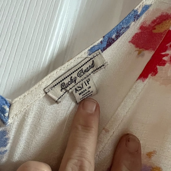 New with tag Lucky brand maxi dress with pockets - Picture 3 of 4